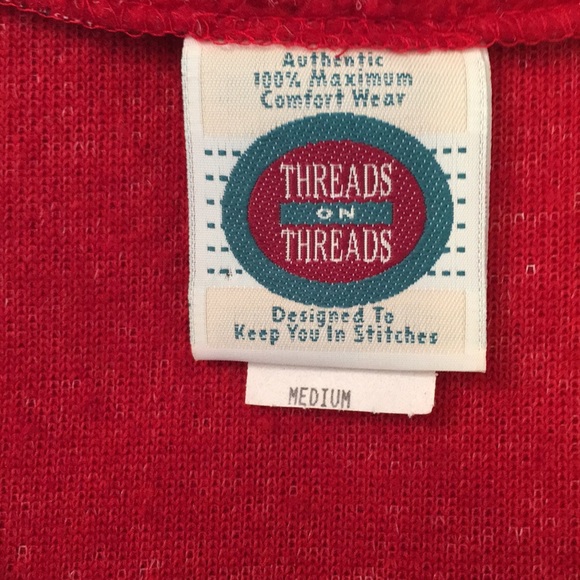 Red reindeer vest - Picture 4 of 7